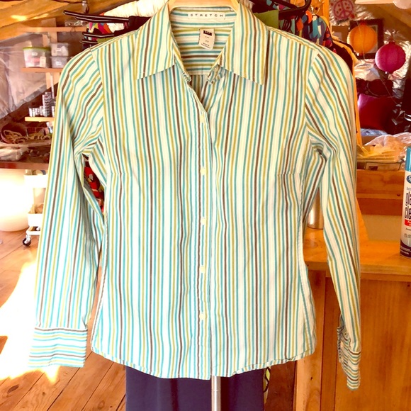 Striped Blouse The Gap - Picture 1 of 5